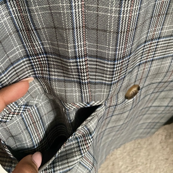 GUESS MARCIANO women's double breasted grey blazer - Picture 5 of 6
